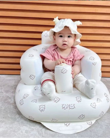 Inflatable Baby Chair – Safe Seat for Dining & Bath