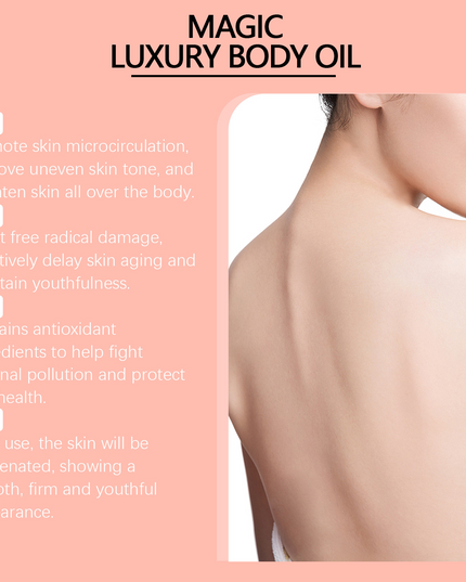 Soothing Body Oil – Deep Nourishing Skin Hydration