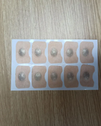 Thirty square nose patches