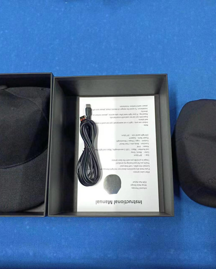 Portable red light therapy cap for at-home hair care
