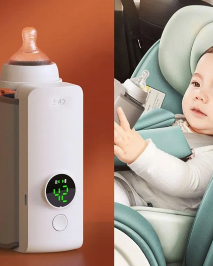 Portable Wireless Baby Bottle Warmer – USB Rechargeable