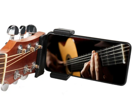 Phone Guitar Clip Stand – Universal Guitar Phone Holder