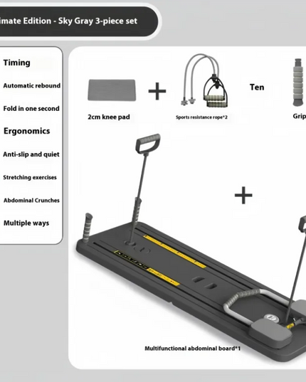 Abdominal Wheel Fitness Board – Core Strength Home Trainer