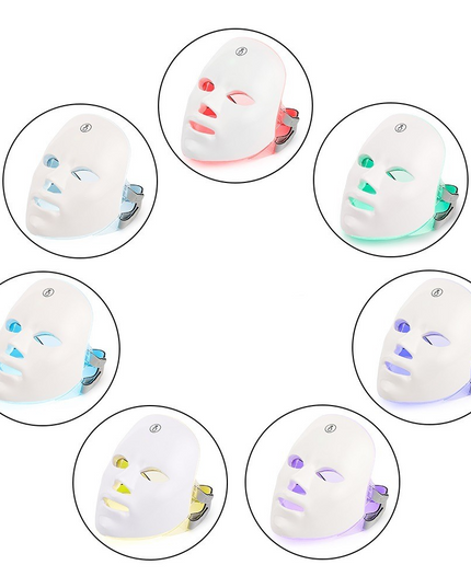 Skin Rejuvenation Facial Beauty Device – LED Light Therapy