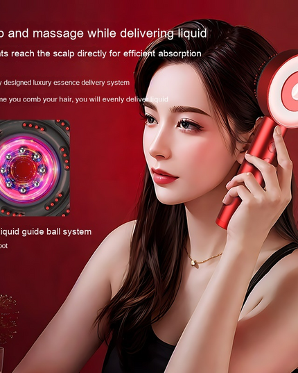 Scalp Massager Comb – Stress Relief Hair Brush