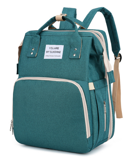 Large-Capacity Mommy Bag – Stylish Diaper Backpack