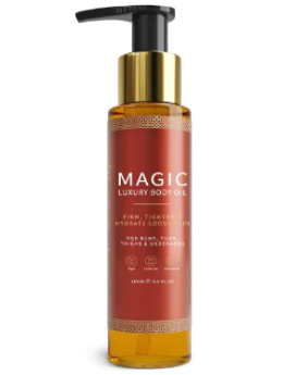 Nourishing glow-boosting magic body oil