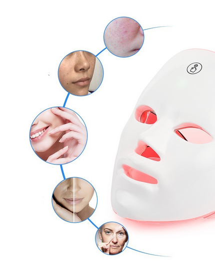 Skin Rejuvenation Facial Beauty Device – LED Light Therapy