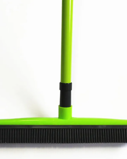Reusable pet hair removal broom mop with washable head