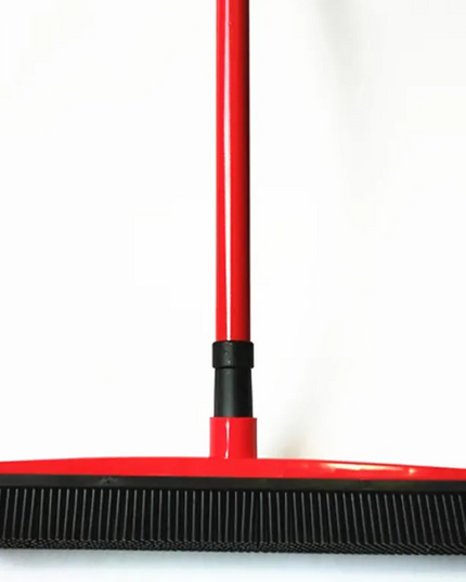 Pet Hair Removal Broom Mop – Rubber Floor & Carpet Cleaner