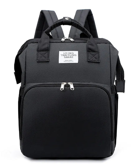 Large-Capacity Mommy Bag – Stylish Diaper Backpack